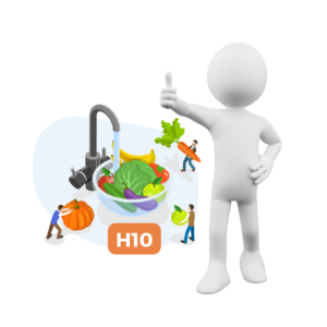 H10 - Higienos pažymėjimas. Tiesiogiai maistą tvarkantiems darbuotojams