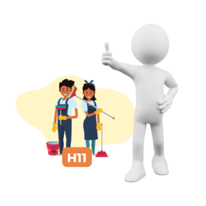 H11 – Higienos pažymėjimas. Valymo paslaugas teikiantiems darbuotojams.