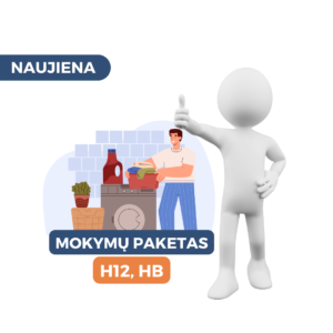 Mokymų paketas: HB ir H12 skalbimą ir sausą (cheminį) valymą atliekantiems darbuotojams