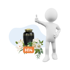 H14 - Higienos pažymėjimas. Darbuotojams kurių veikla susijusi su žmogaus palaikų paslaugų teikimu.