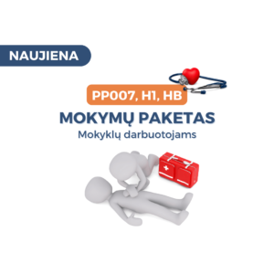 Mokymų paketas: PP007, H1 ir HB mokyklų darbuotojams